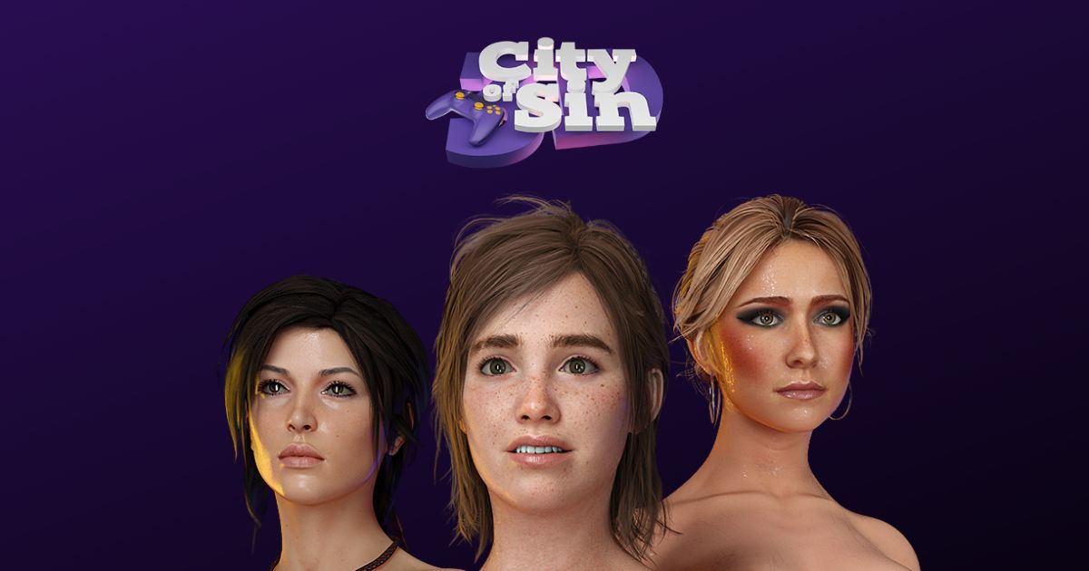 Métropole néon du simulateur de sexe Unreal Engine 5 City of Sin 3D