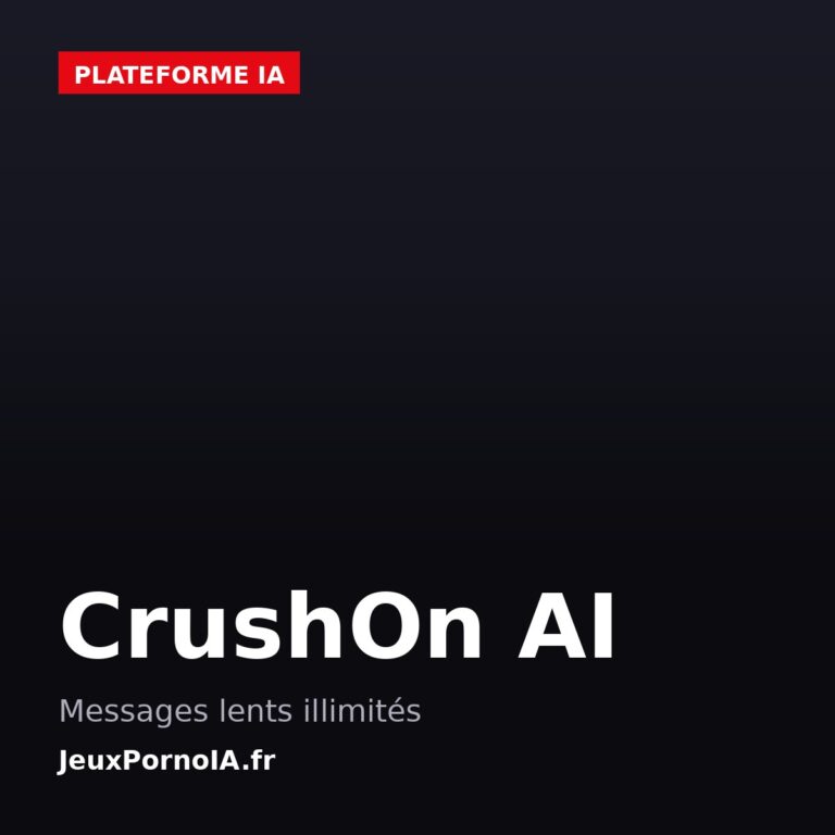 CrushOn AI, messages lents illimités