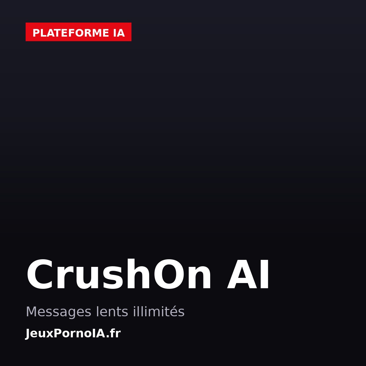 CrushOn AI, messages lents illimités