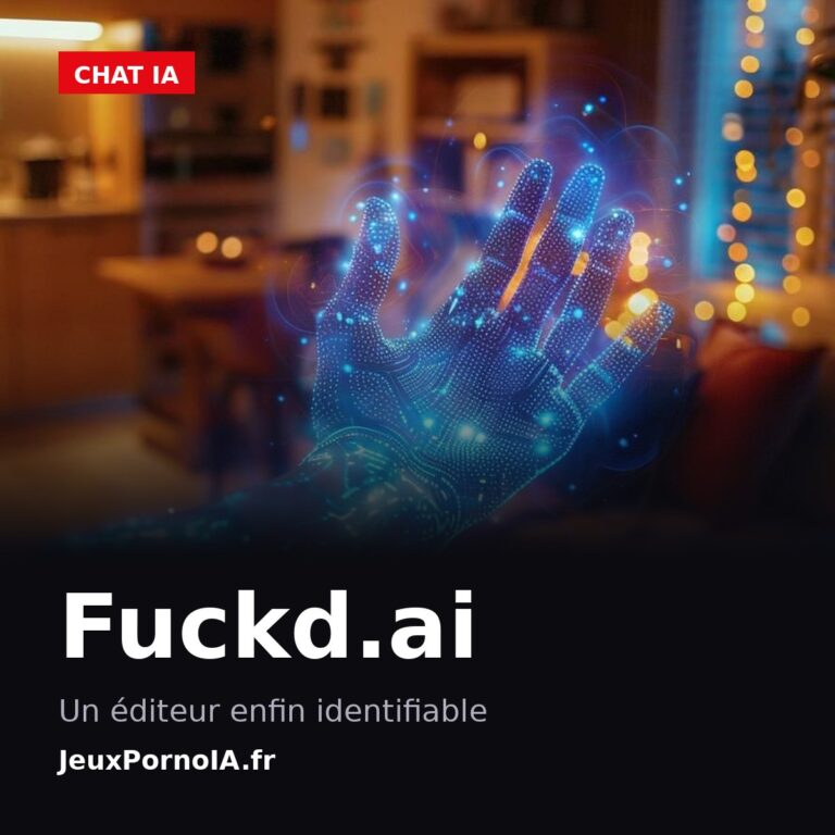 Fuckd.ai, un éditeur enfin identifiable (visuel officiel : https://jeuxpornoia.fr/wp-content/uploads/2024/09/jeux_erotiques_ia_innovants_8772.jpg)