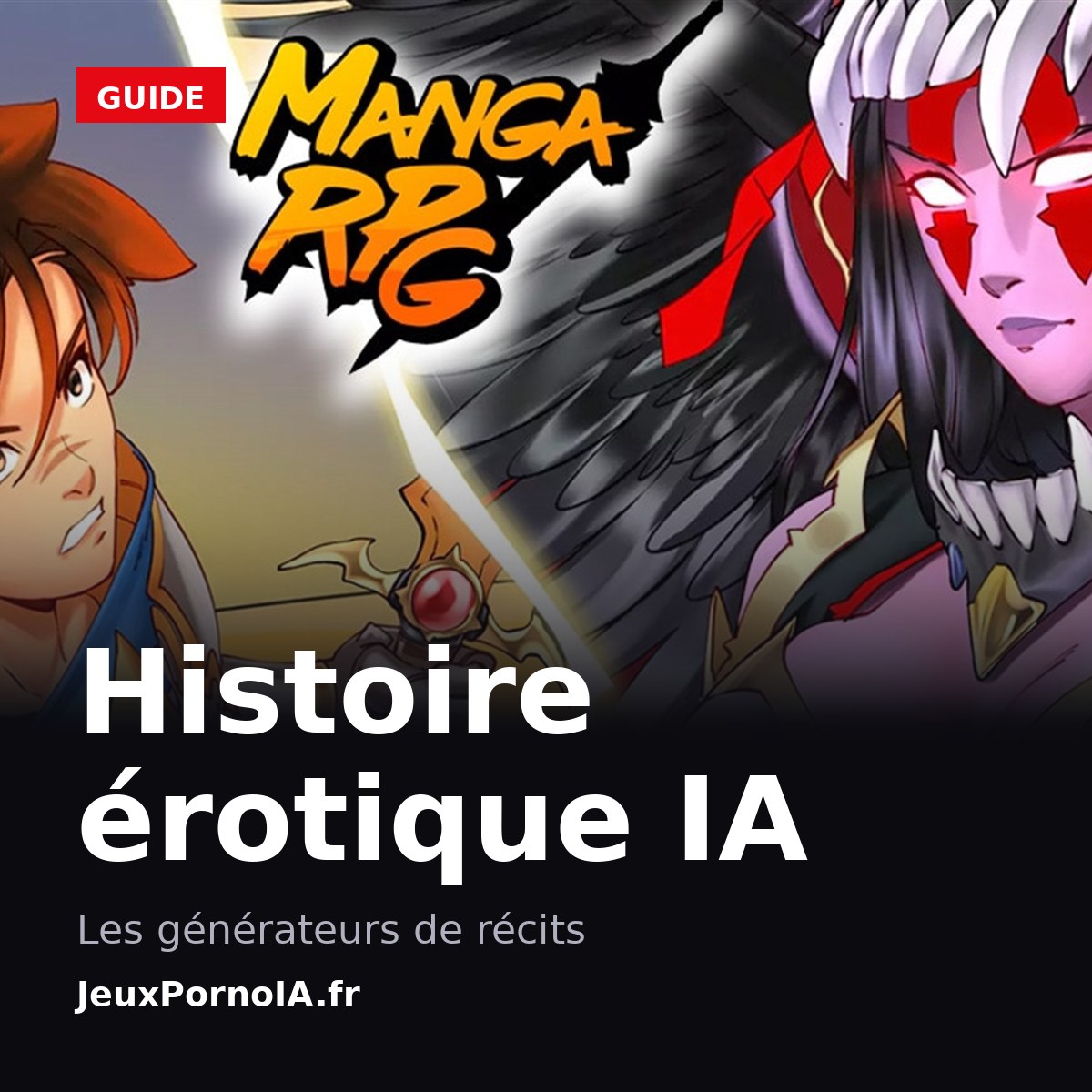 Histoire érotique IA, les générateurs de récits (visuel officiel : https://jeuxpornoia.fr/wp-content/uploads/2026/06/manga-rpg-cover.jpg)