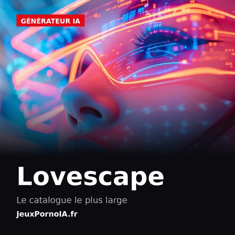 Lovescape, le catalogue le plus large (visuel officiel : https://jeuxpornoia.fr/wp-content/uploads/2024/09/ia_pour_jeux_erotiques_virtuels_5999.jpg)