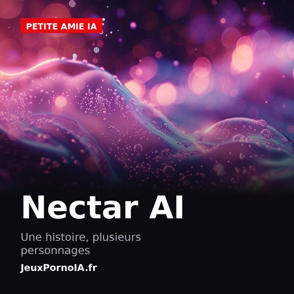 Nectar AI, une histoire, plusieurs personnages (visuel officiel : https://jeuxpornoia.fr/wp-content/uploads/2024/09/jeux_porno_ia_revolutionnaires_3184.jpg)