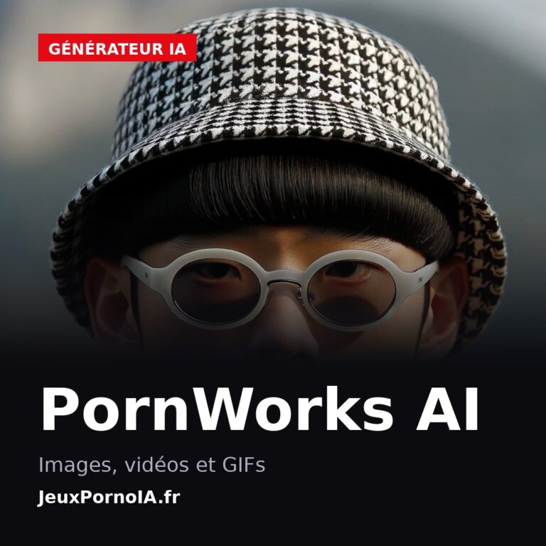 PornWorks AI, images, vidéos et gifs (visuel officiel : https://pornworks.app/fr)