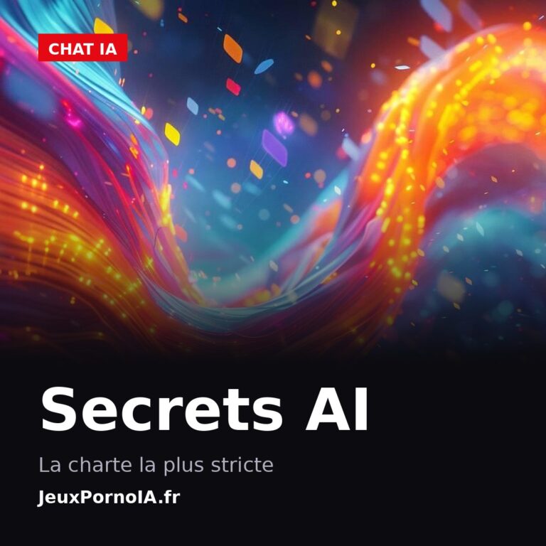 Secrets AI, la charte la plus stricte (visuel officiel : https://jeuxpornoia.fr/wp-content/uploads/2024/09/jeux_erotiques_virtuels_ia_3300.jpg)