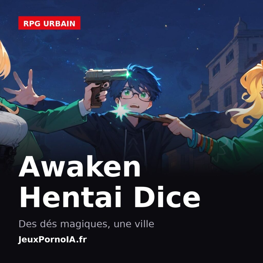 Awaken Hentai Dice, des dés magiques, une ville (visuel officiel : https://shared.fastly.steamstatic.com/store_item_assets/steam/apps/3016920/ss_1648f03e0a75f1c82094776b5f64a70dd3237f03.1920x1080.jpg)