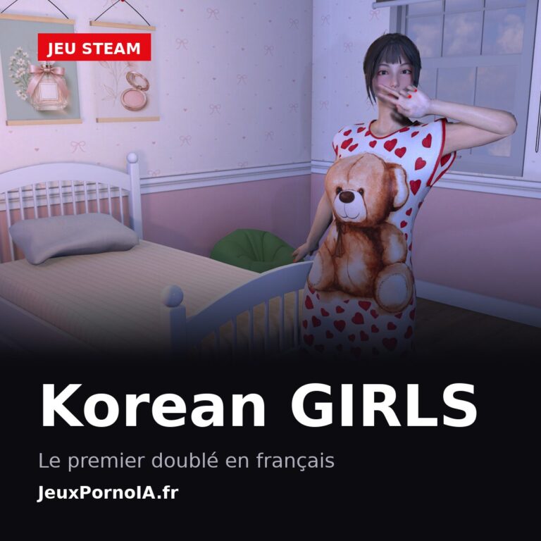 Korean GIRLS, le premier doublé en français (visuel officiel : https://store.steampowered.com/app/4355740/)