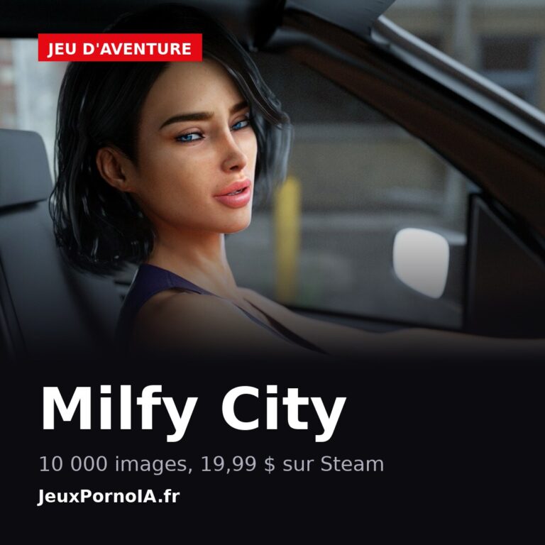 Milfy City, 10 000 images, saga nlt (visuel officiel : https://store.steampowered.com/app/2544090/)