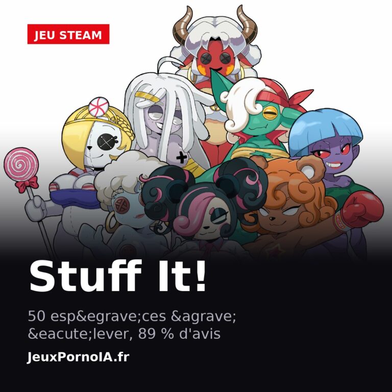 Stuff It!, 50 esp&egrave;ces &agrave; &eacute;lever, 89 % d'avis (visuel officiel : https://store.steampowered.com/app/4276740/)